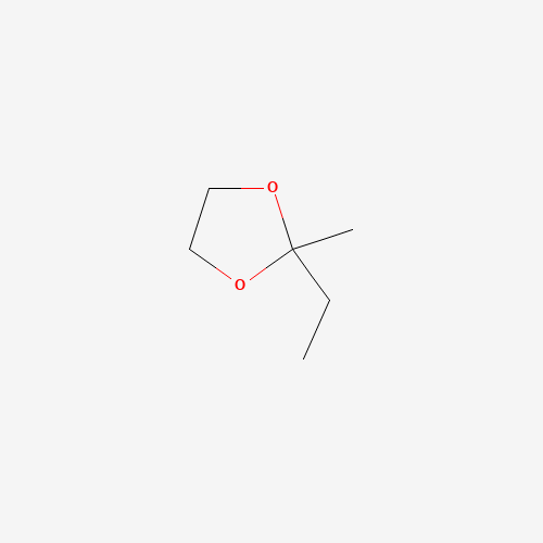 2-Ethyl-2-methyl-1,3-dioxolane molecular structure
