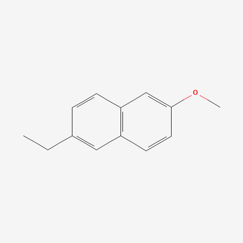 2-Ethyl-6-methoxynaphthalene molecular structure