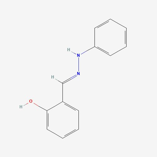 2-Hydroxybenzaldehyde phenylhydrazone molecular structure