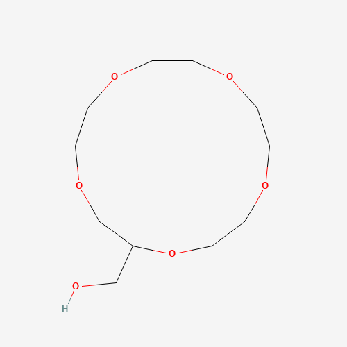 2-Hydroxymethyl-15-crown-5 molecular structure