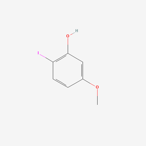 2-Iodo-5-methoxyphenol molecular structure