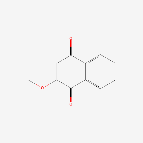 2-Methoxy-1,4-naphthoquinone molecular structure
