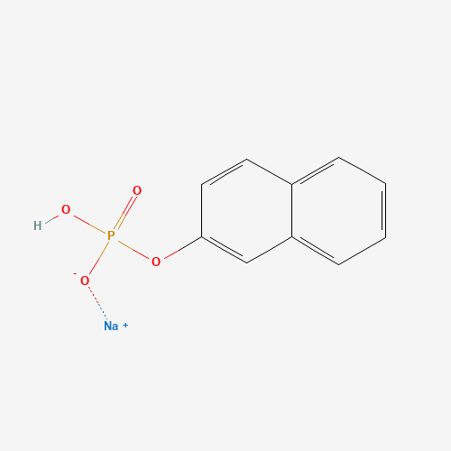 2-Naphthyl phosphate sodium salt molecular structure