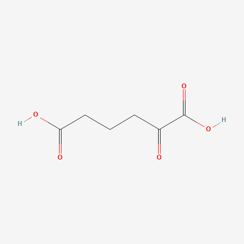 2-Oxoadipic acid molecular structure