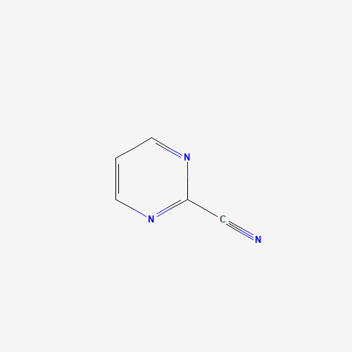 2-Pyrimidinecarbonitrile molecular structure