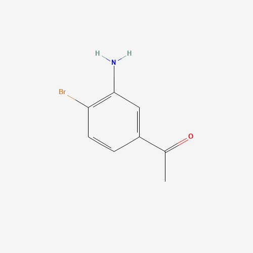 3′-Amino-4′-bromoacetophenone molecular structure