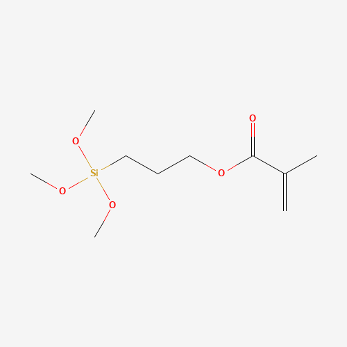 3-(Trimethoxysilyl)propyl methacrylate molecular structure