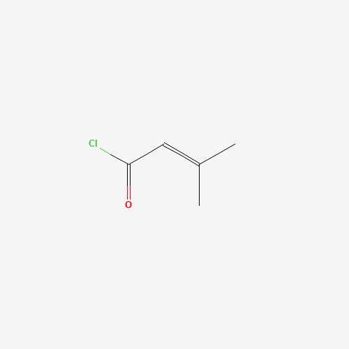 3,3-Dimethylacryloyl chloride molecular structure