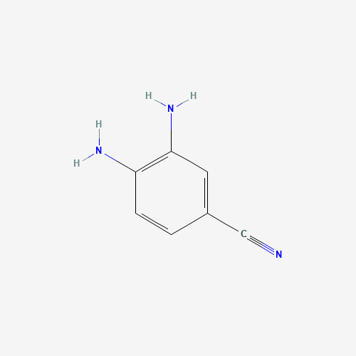 3,4-Diaminobenzonitrile molecular structure