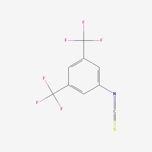 3,5-Bis(trifluoromethyl)phenyl isothiocyanate molecular structure
