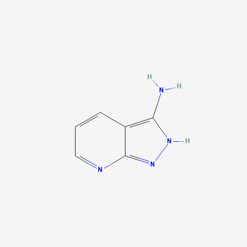 3-Amino-7-azaindazole molecular structure