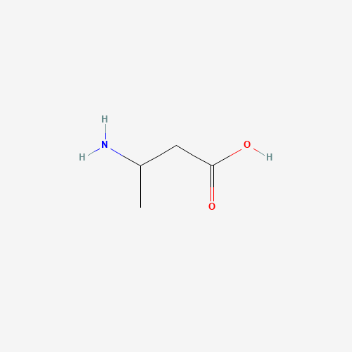 3-Aminobutanoic acid molecular structure