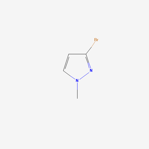 3-Bromo-1-methyl-1H-pyrazole molecular structure