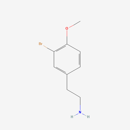 3-Bromo-4-methoxyphenethylamine molecular structure