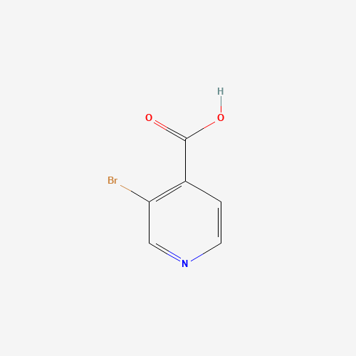 3-Bromopyridine-4-carboxylic acid molecular structure