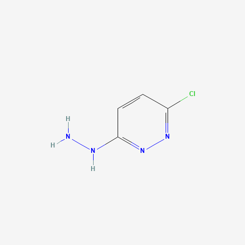 3-Chloro-6-hydrazinopyridazine molecular structure