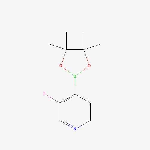 3-Fluoro-4-pyridineboronic acid pinacol ester molecular structure