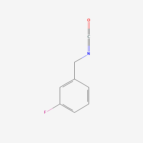 3-Fluorobenzyl isocyanate molecular structure