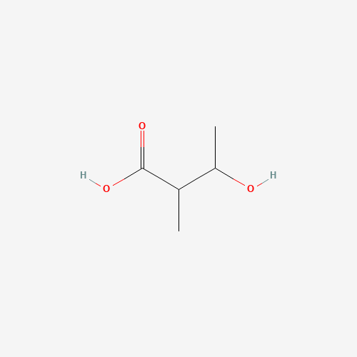 3-Hydroxy-2-methylbutyric acid, mixture of isomers molecular structure
