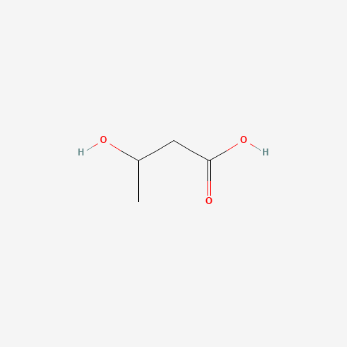 3-Hydroxybutyric acid molecular structure