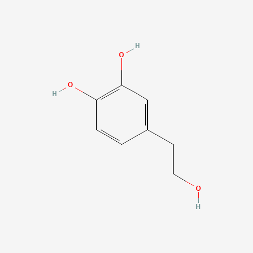 3-Hydroxytyrosol molecular structure