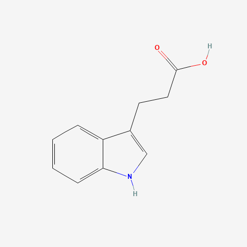 3-Indolepropionic acid molecular structure