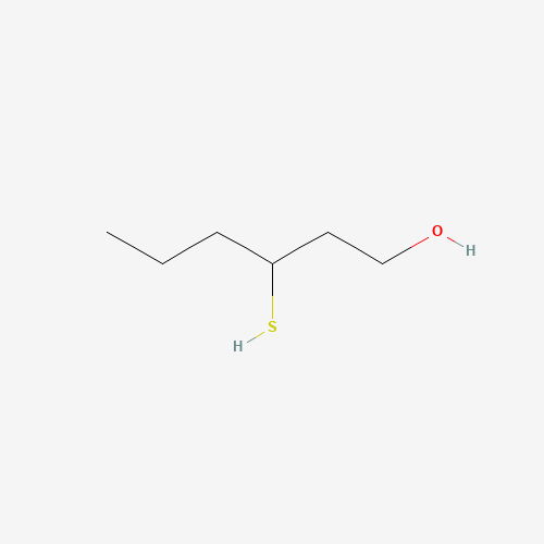 3-Mercapto-1-hexanol molecular structure