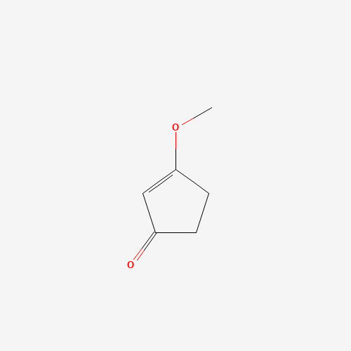 3-Methoxy-2-cyclopenten-1-one molecular structure