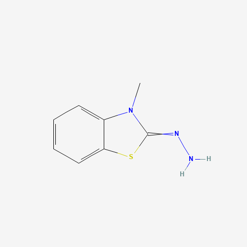 3-Methyl-2-benzothiazolinone hydrazone hydrochloride monohydrate molecular structure