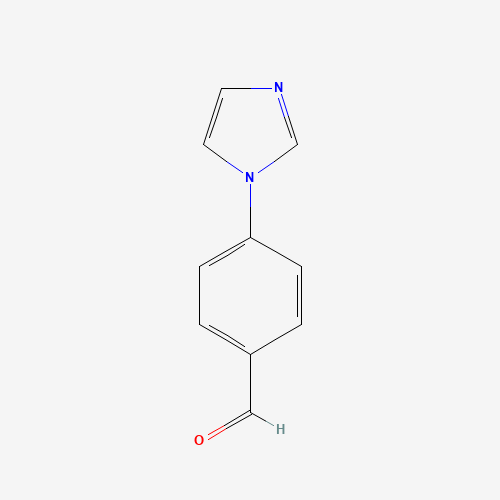 4-(1H-Imidazol-1-yl)benzaldehyde molecular structure