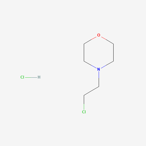 4-(2-Chloroethyl)morpholine hydrochloride molecular structure