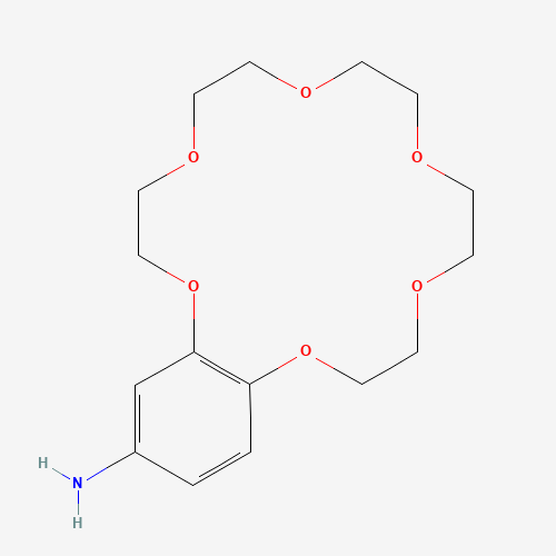 4′-Aminobenzo-18-crown-6 molecular structure