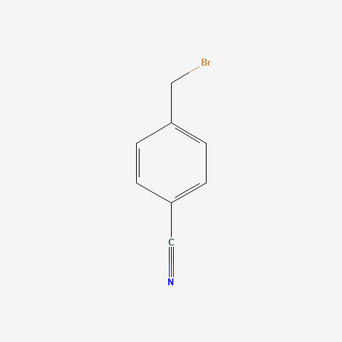 4-(Bromomethyl)benzonitrile molecular structure