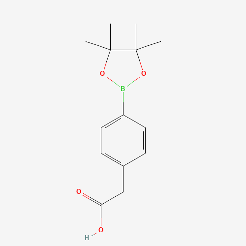 4-(Carboxymethyl)phenylboronic acid pinacol ester molecular structure