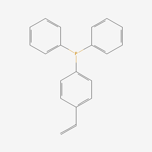 4-(Diphenylphosphino)styrene molecular structure