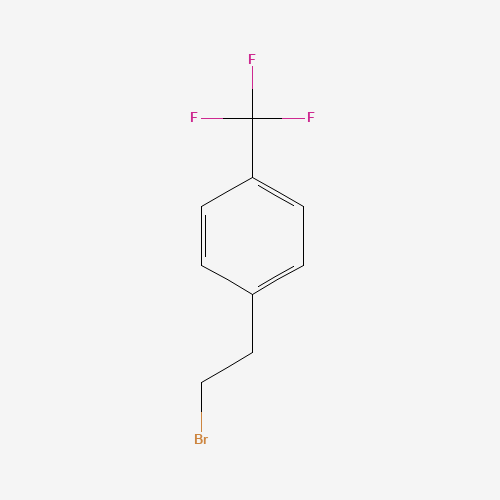 4-(Trifluoromethyl)phenethyl bromide molecular structure