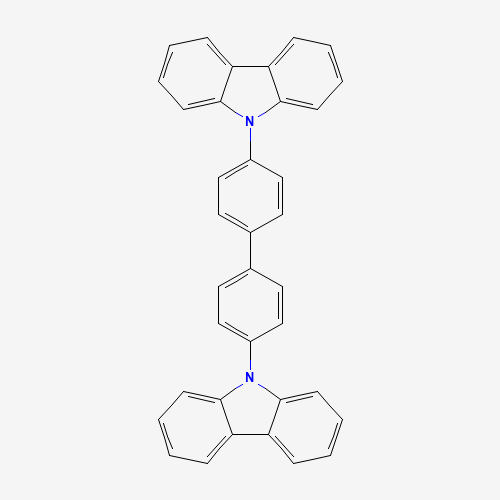 4,4′-Bis(carbazol-9-yl)biphenyl molecular structure