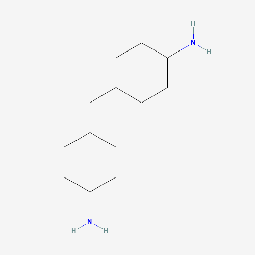 4,4′-Methylenebis(cyclohexylamine) molecular structure