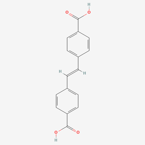 4,4′-Stilbenedicarboxylic acid molecular structure