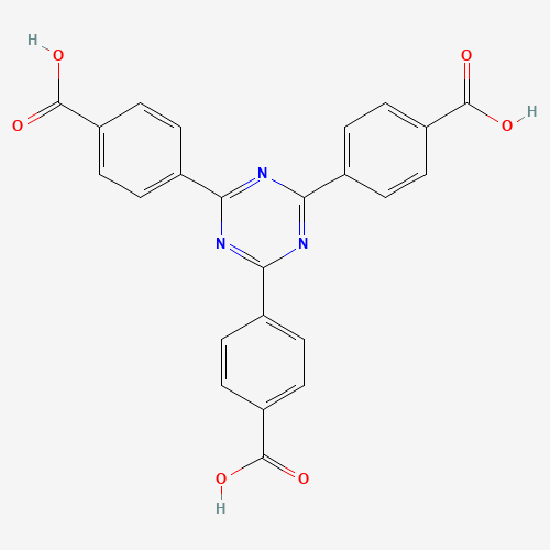 4,4′,4″-s-Triazine-2,4,6-triyl-tribenzoic acid molecular structure