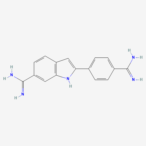 4′,6-Diamidino-2-phenylindole dihydrochloride molecular structure