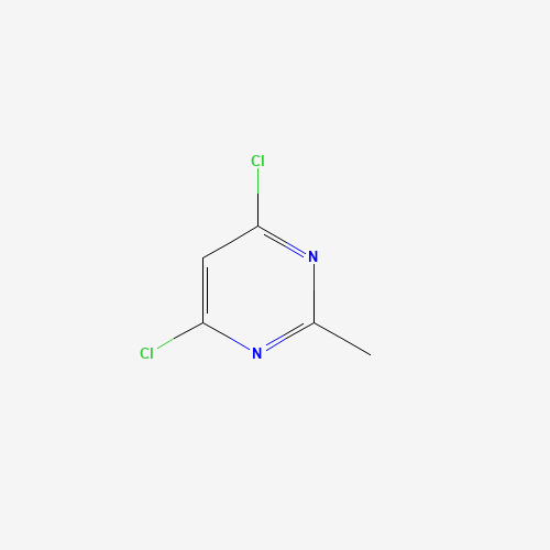 4,6-Dichloro-2-methylpyrimidine molecular structure
