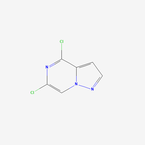 4,6-Dichloropyrazolo[1,5-a]pyrazine molecular structure