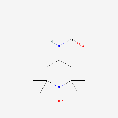 4-Acetamido-2,2,6,6-tetramethylpiperidine 1-oxyl molecular structure