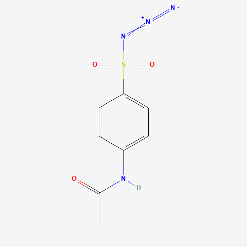 4-Acetamidobenzenesulfonyl azide molecular structure