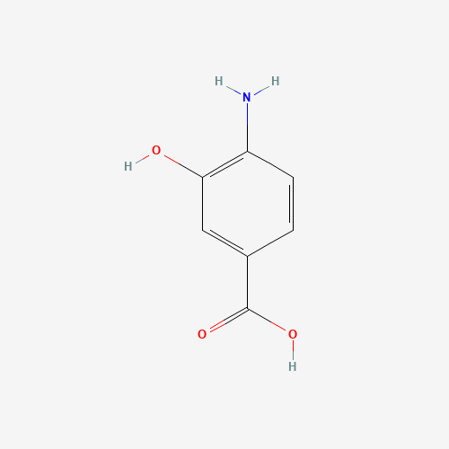 4-Amino-3-hydroxybenzoic acid molecular structure