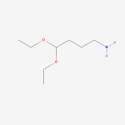 4-Aminobutyraldehyde diethyl acetal molecular structure
