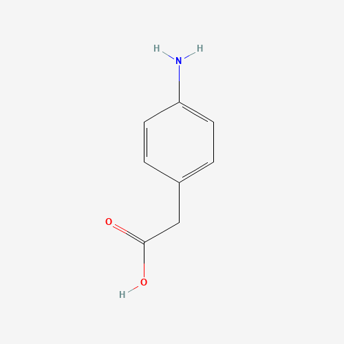 4-Aminophenylacetic acid molecular structure