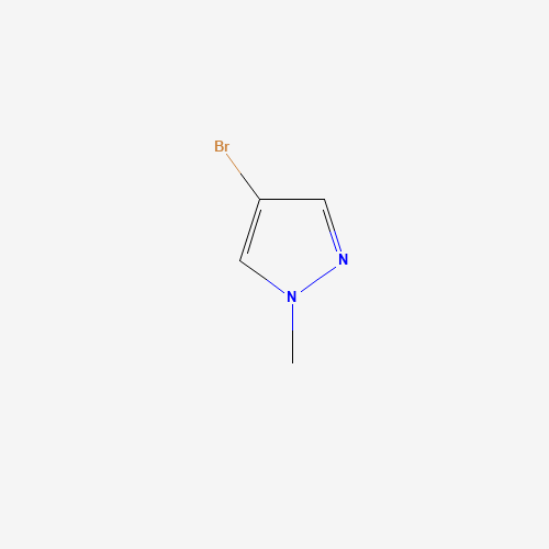 4-Bromo-1-methyl-1H-pyrazole molecular structure