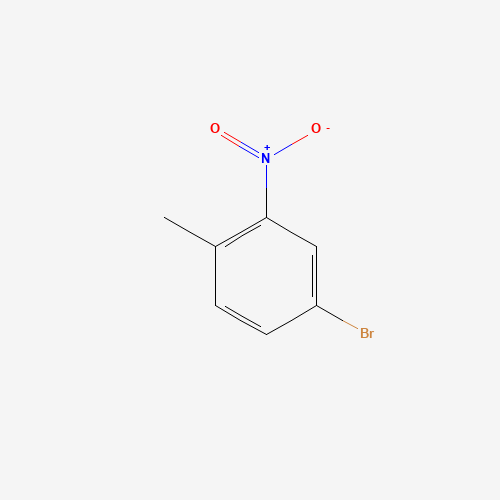 4-Bromo-2-nitrotoluene molecular structure